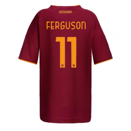 AS Roma Evan Ferguson #11 Replika Hemmatröja Damer 2025-26 Kortärmad AS Roma Evan Ferguson #11 Replika Hemmatröja Damer 2025-26 Kortärmad